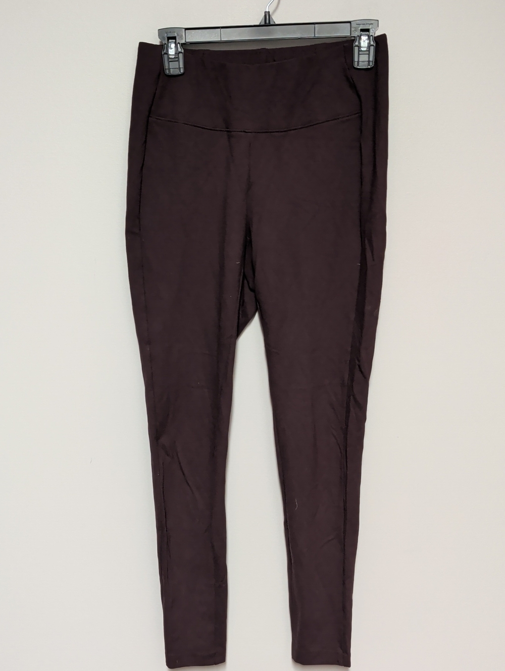 J. Jill Slim High-Rise Leggings in Deep Eggplant purple